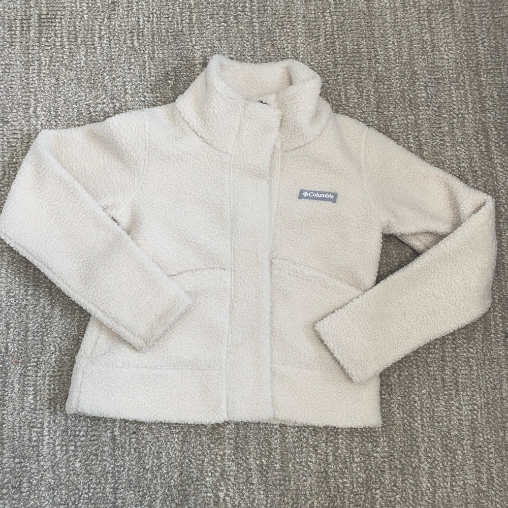Cropped Sherpa Teddy Jacket